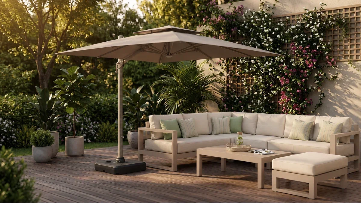 Parasol 3m*3m Sans LED