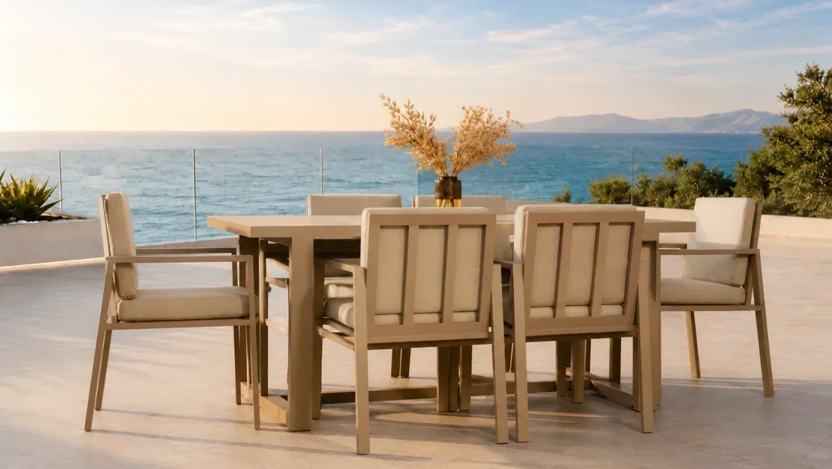 ATHÈNES PURE ALU 6 places — en aluminium