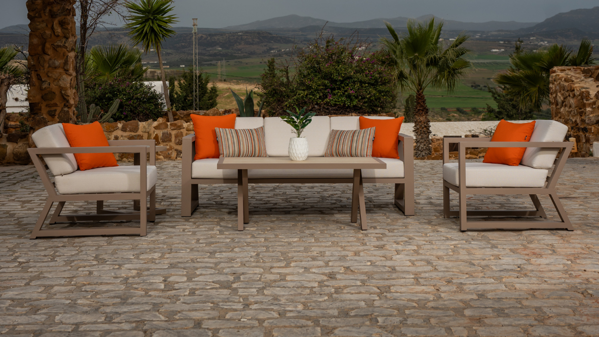 Salon Paradis de Maldives en Aluminium-Salon de jardin