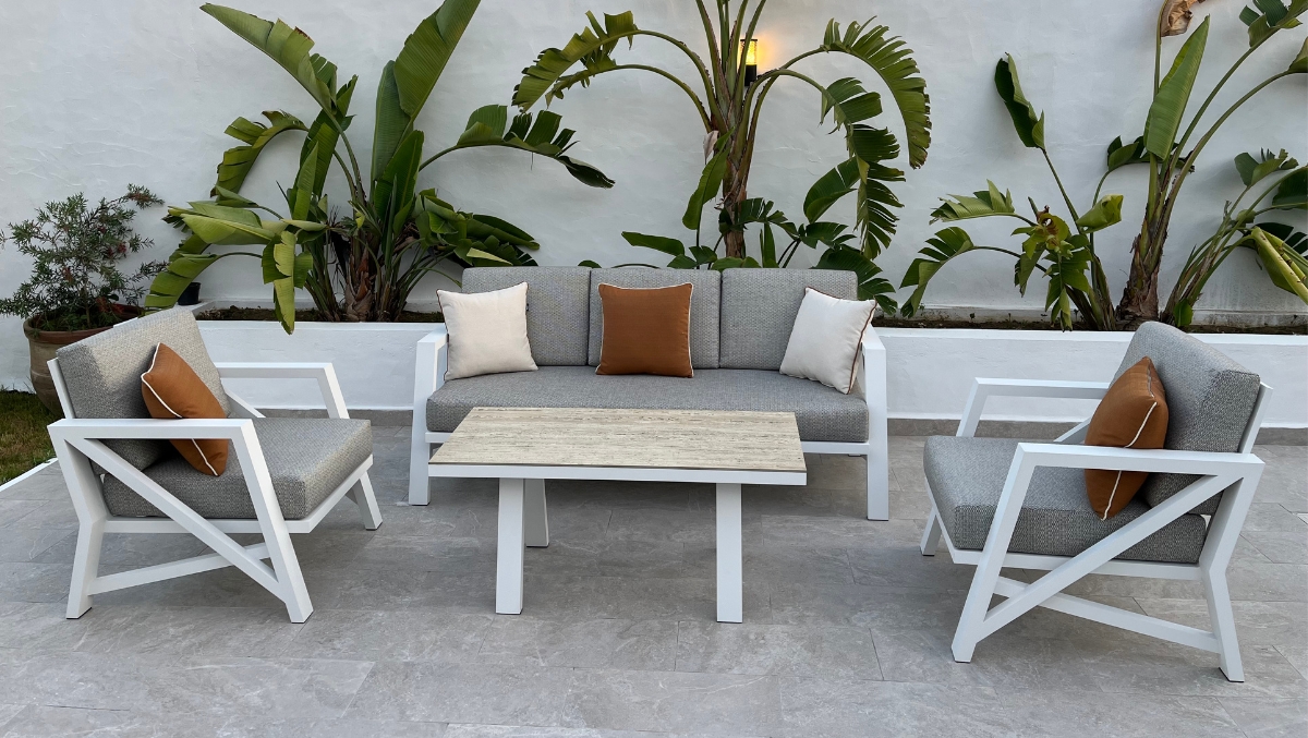 Salon New York en Aluminium