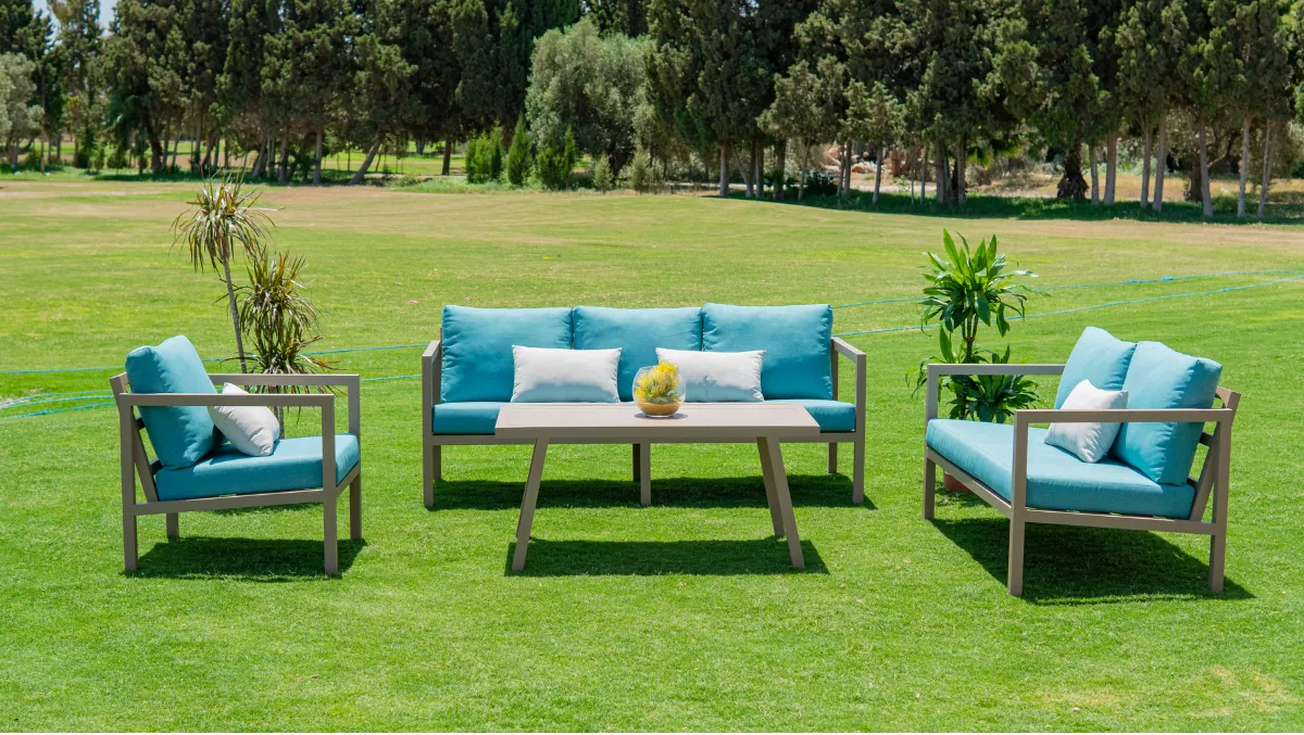 Salon de jardin LYON en aluminium