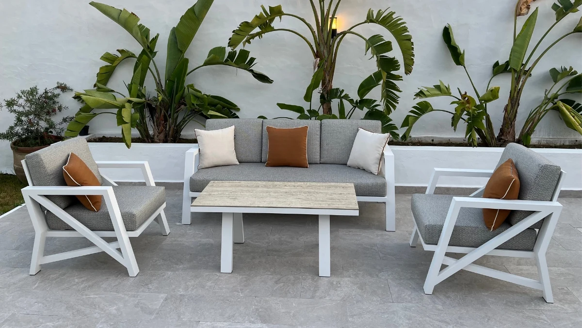 Salon New York en Aluminium